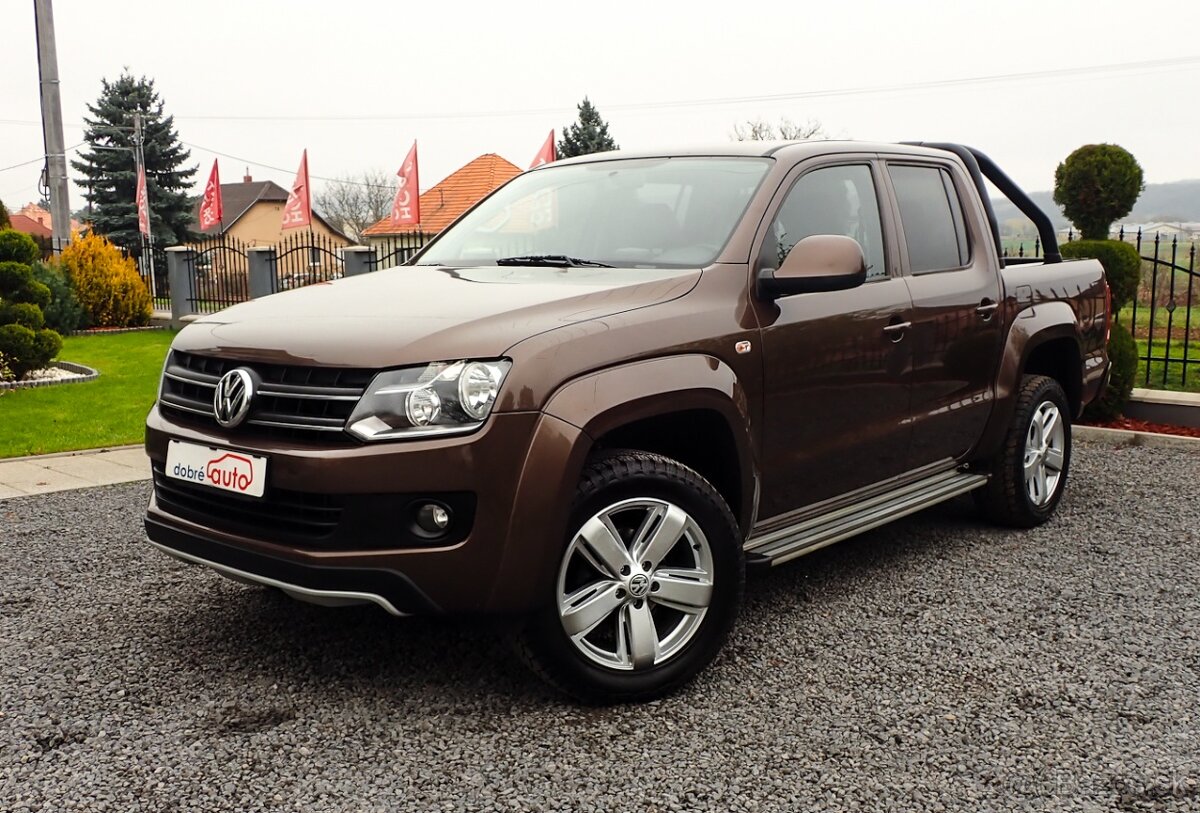 VOLKSWAGEN AMAROK 2.0 BiTDI-120kW REDUKCIA- NAVI- KOŽA-ŤAŽNE