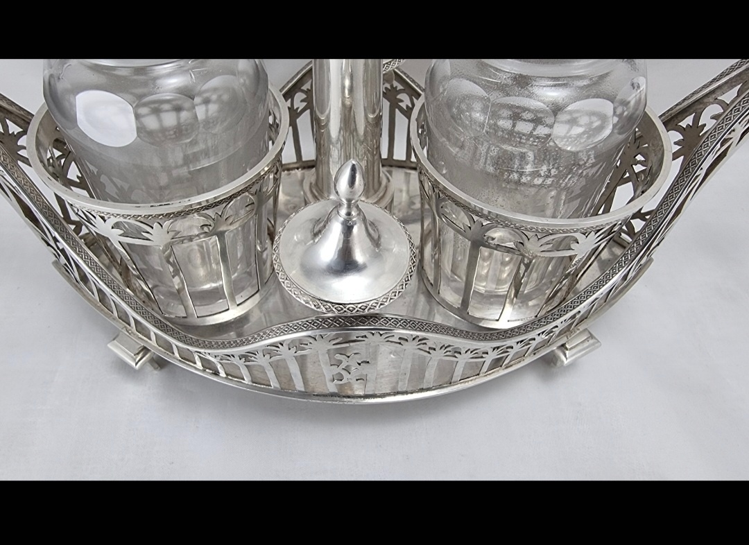 Kaštieľna strieborná súprava - 624 gramov - 2