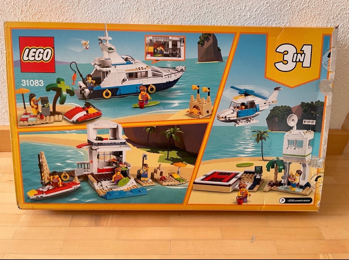 Lego Creator 31083 Dobrodružstvo na jachte - 2