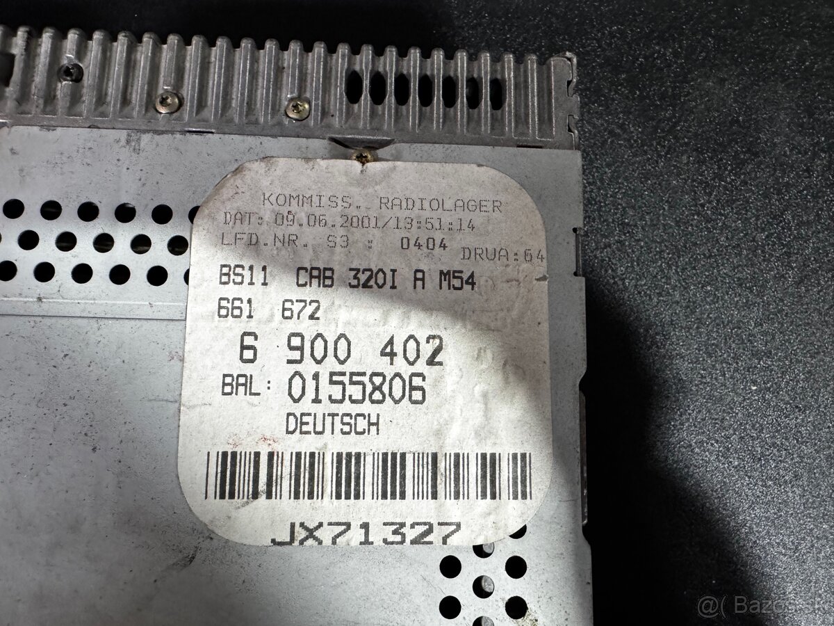 Predám rádio BMW E46 - 2