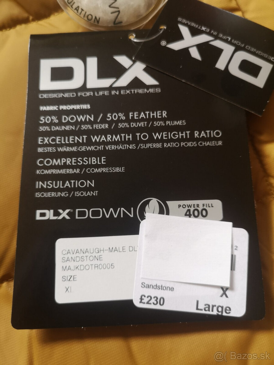 DLX Trespass pánska páperová bunda veľkosť XL - 2