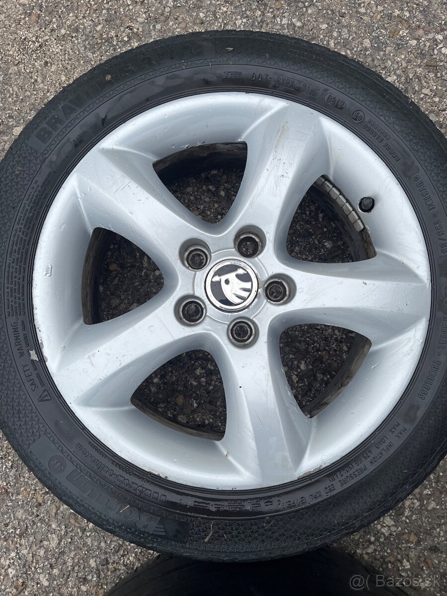 Original disky Škoda R15 5x100 - 2