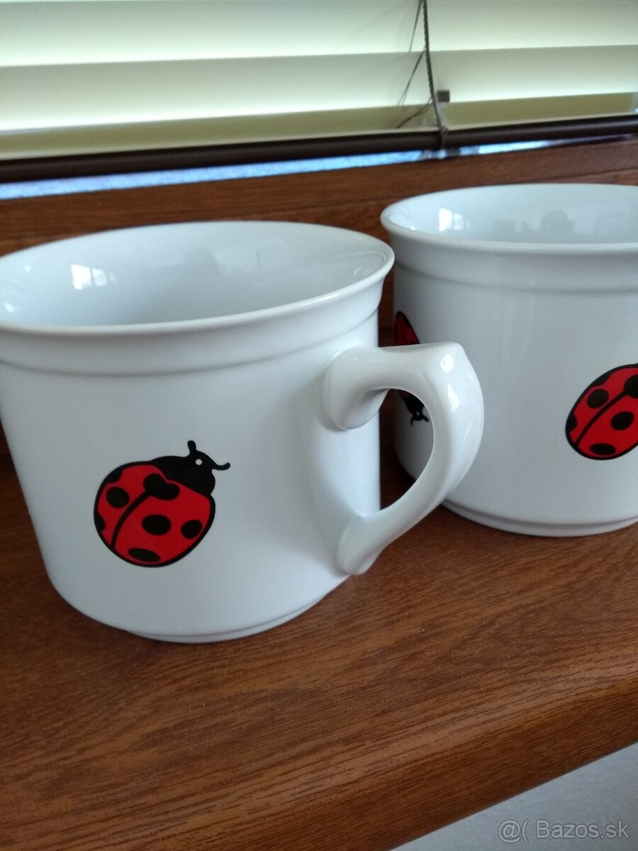 Hrnčeky - 2Lienka+1Levanduľa-i n é - 2