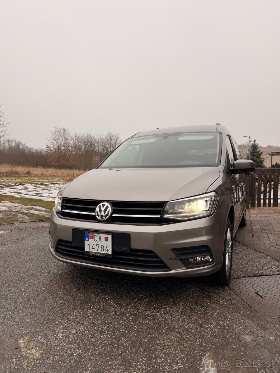 VW Caddy Maxi 2.0 TDI,110KW,6 manual– 7 miest, - 2
