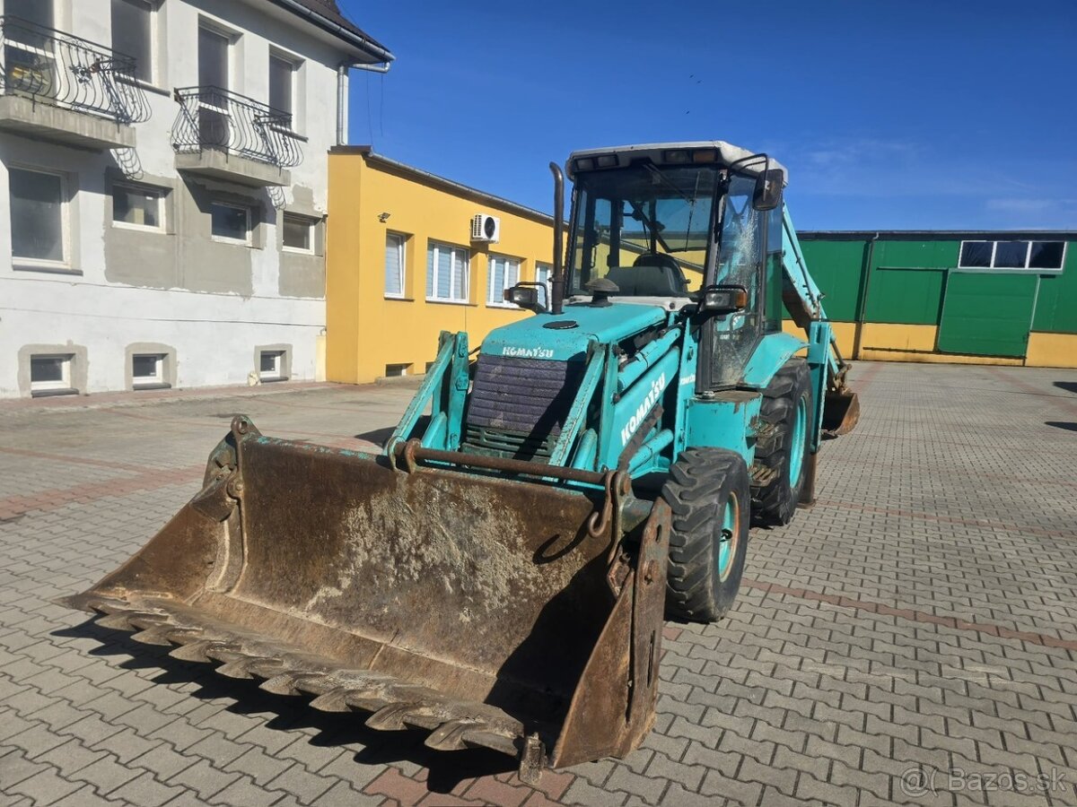 Koparko ładowarka Komatsu 95 rypadlo - 2