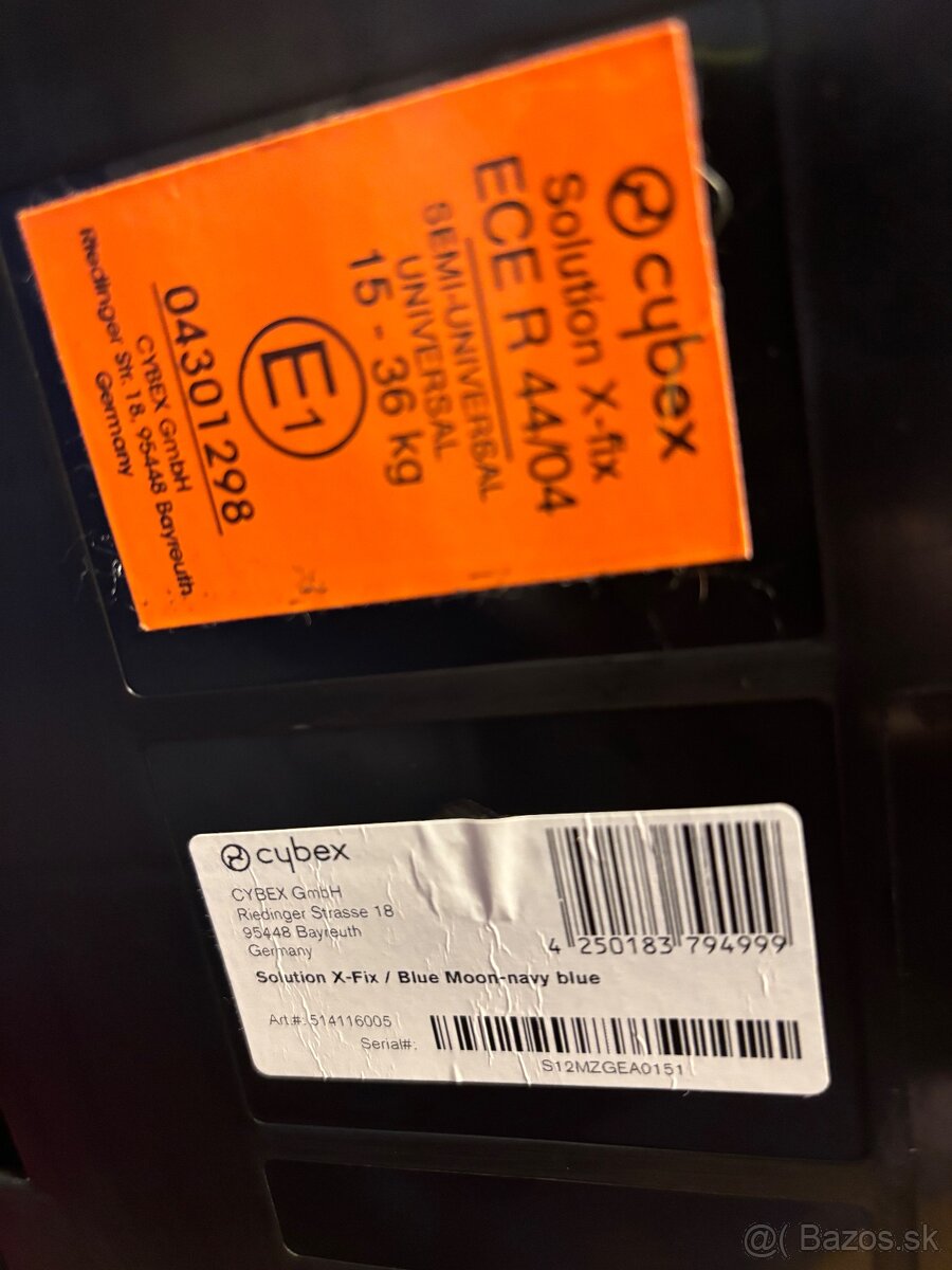 Autosedačka Cybex - 2