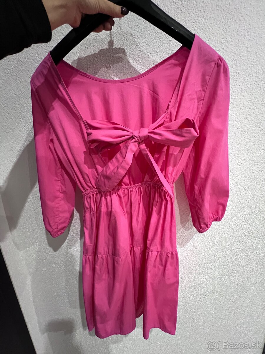 Dámske ružové šaty - 2