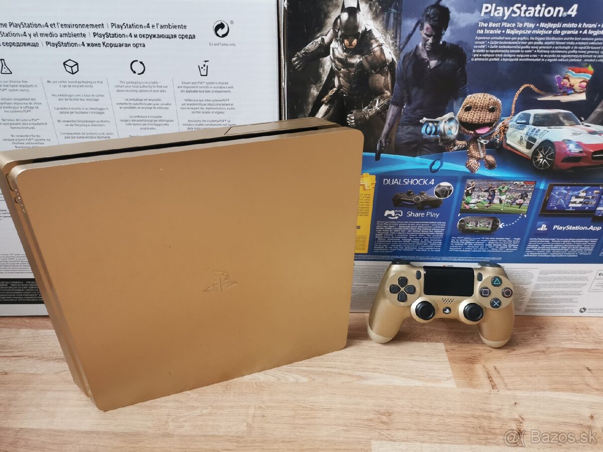 PS4 Slim Gold Edition - 2