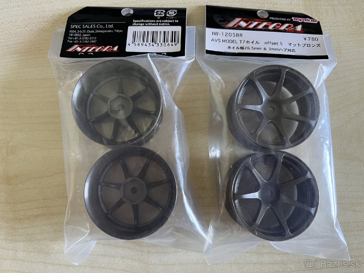 Disky pre RC modely 1:10 drift - 2