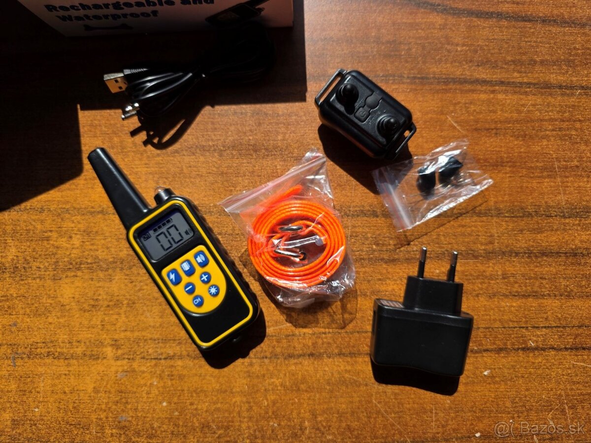 Elektrický výcvikový obojok pre psa do 800 m - 2