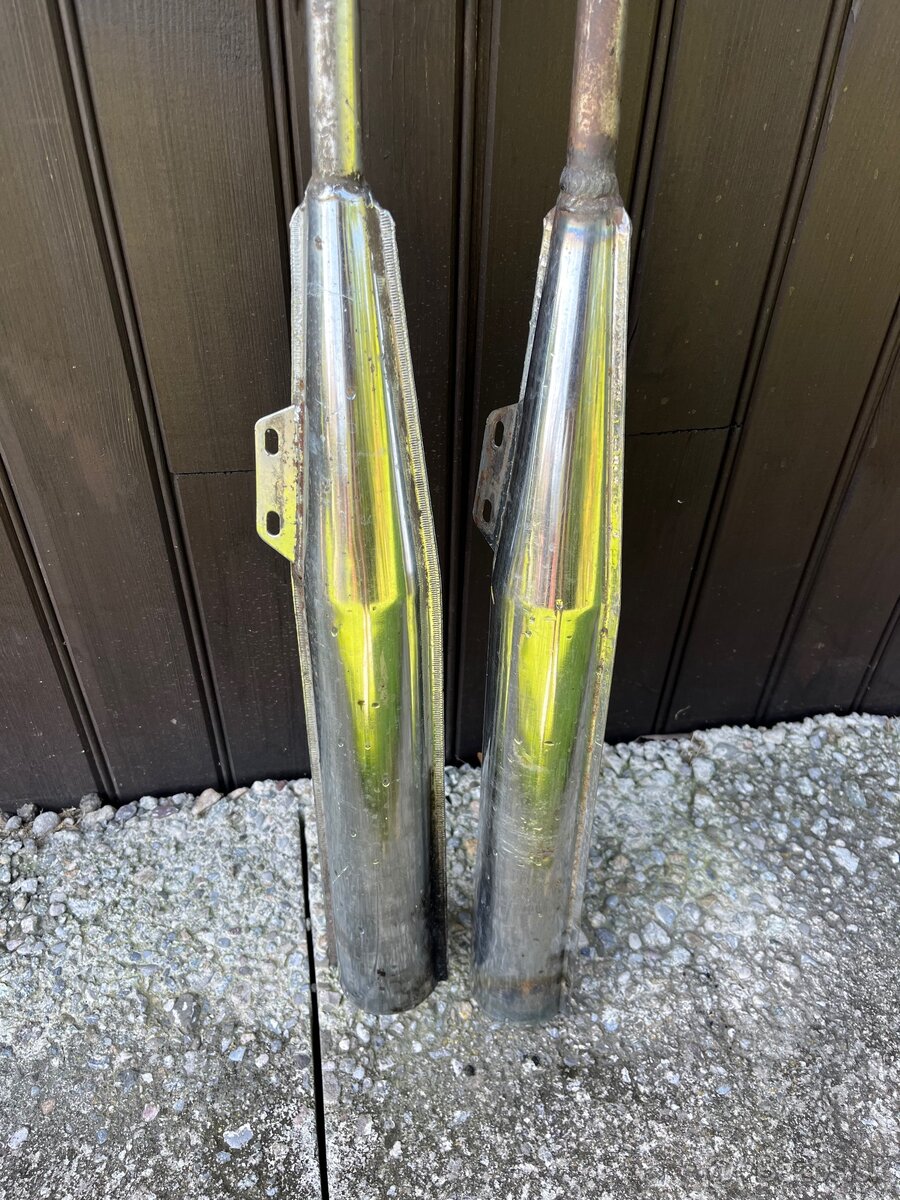 2x výfuk Babetta 207 - 2