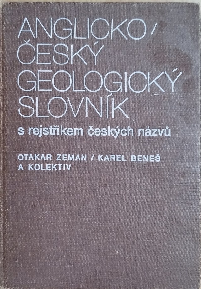 anglicko cesky geologicky slovnik - 2