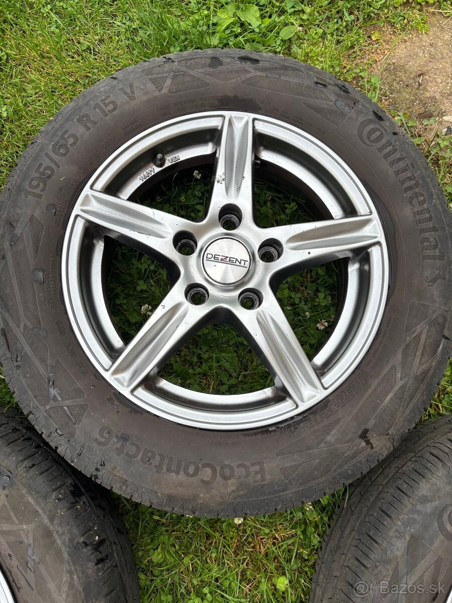 Alu disky Dezent 5x114,3 r15 - 2
