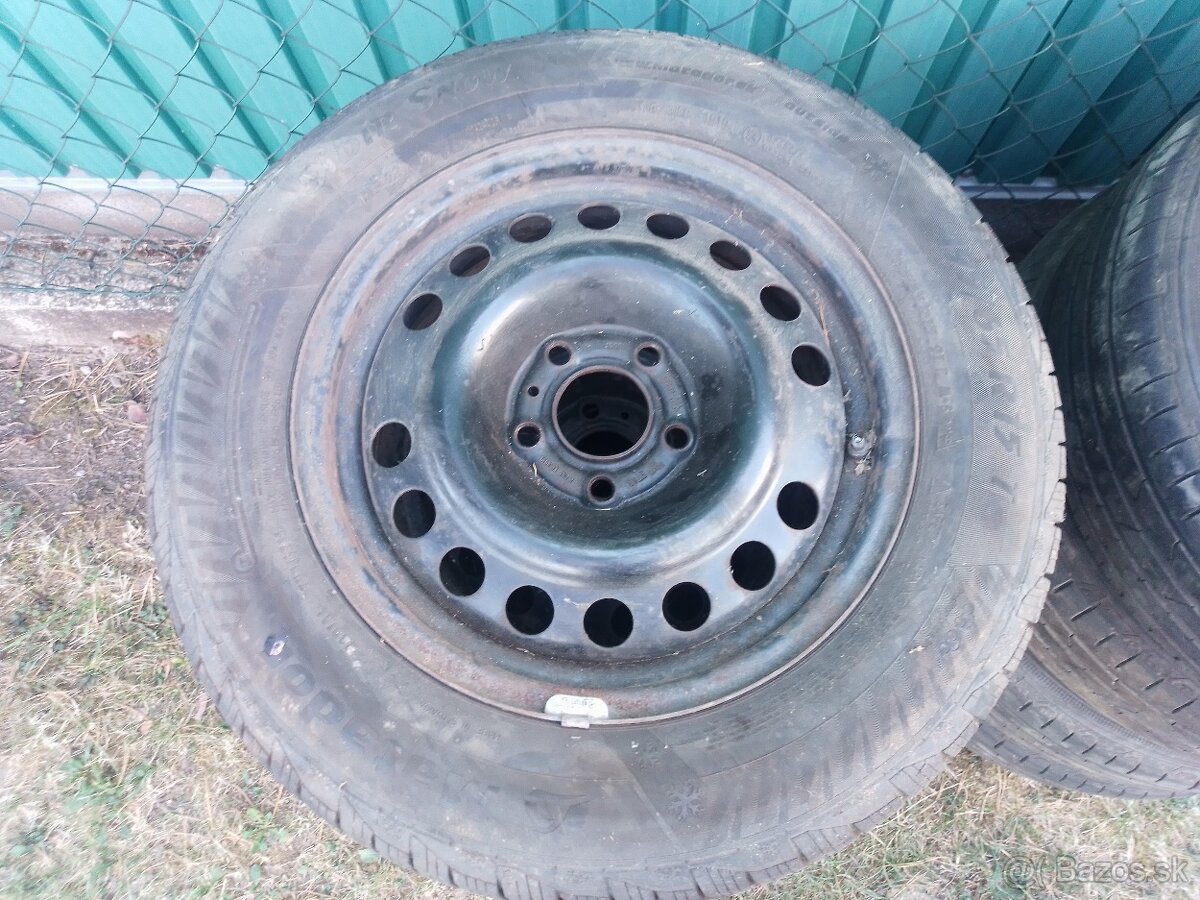 Predám disky Opel 5×110 R15 - 2