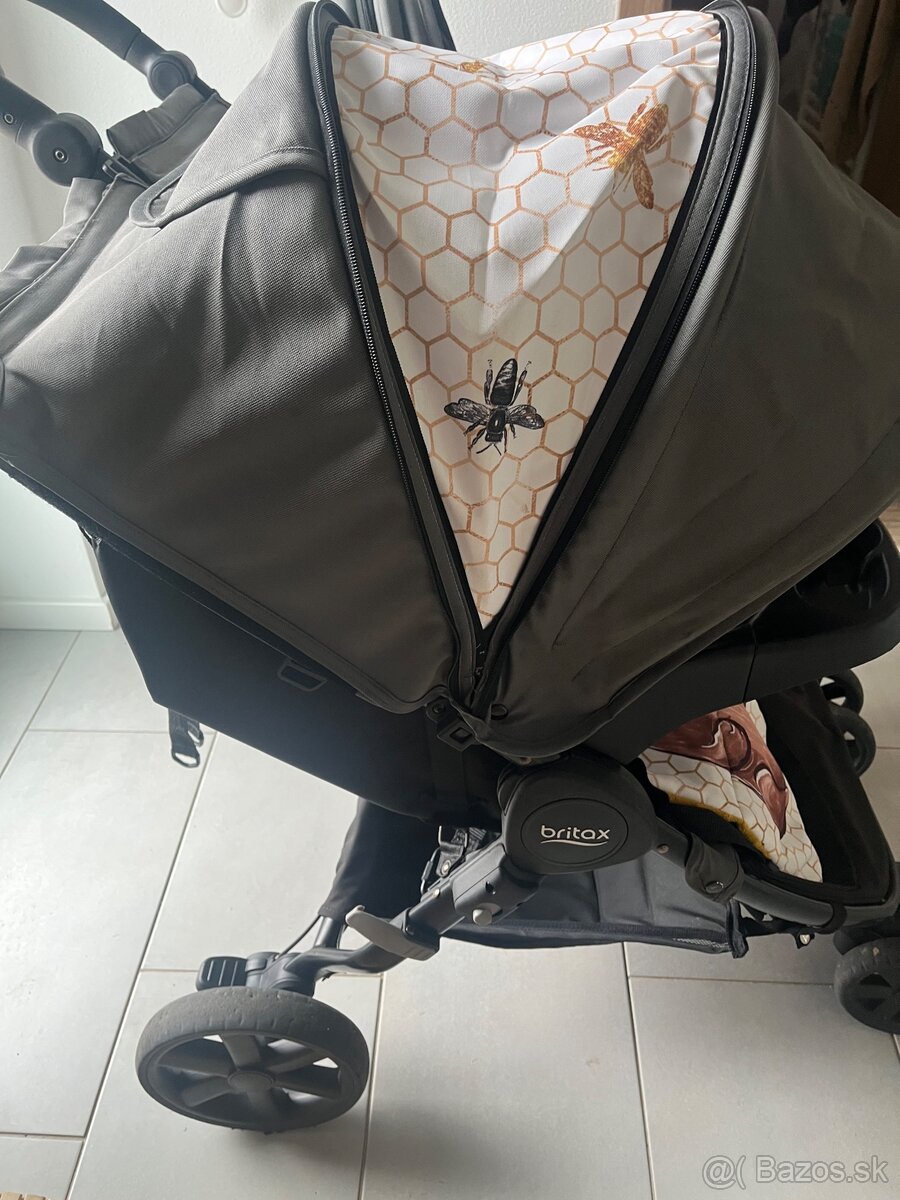 Kočík britax b agile pre dvojičky - 2