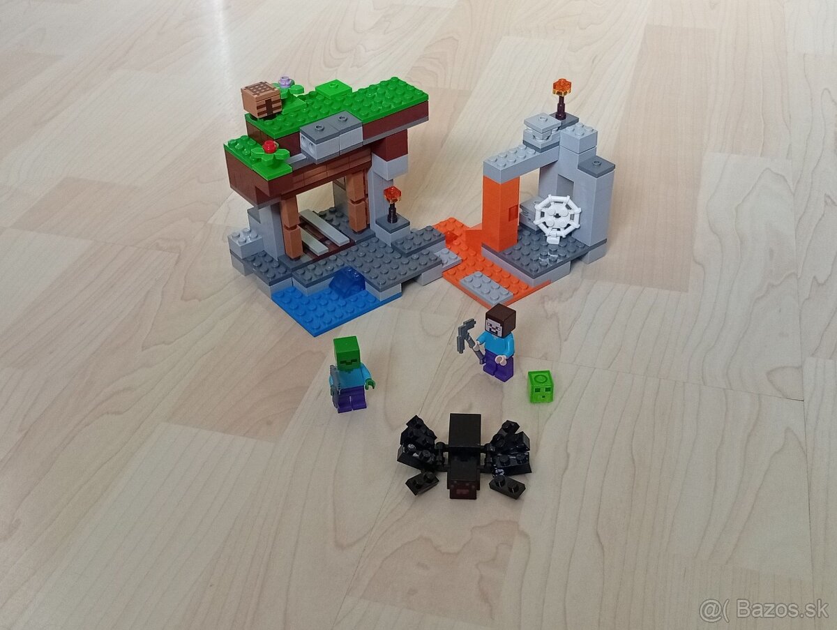 21166 Lego Minecraft - Opustená baňa - 2