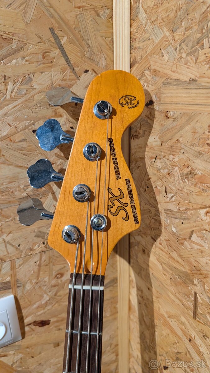 SX Vintage Series – 4-strunová basgitara, sunburst - 2