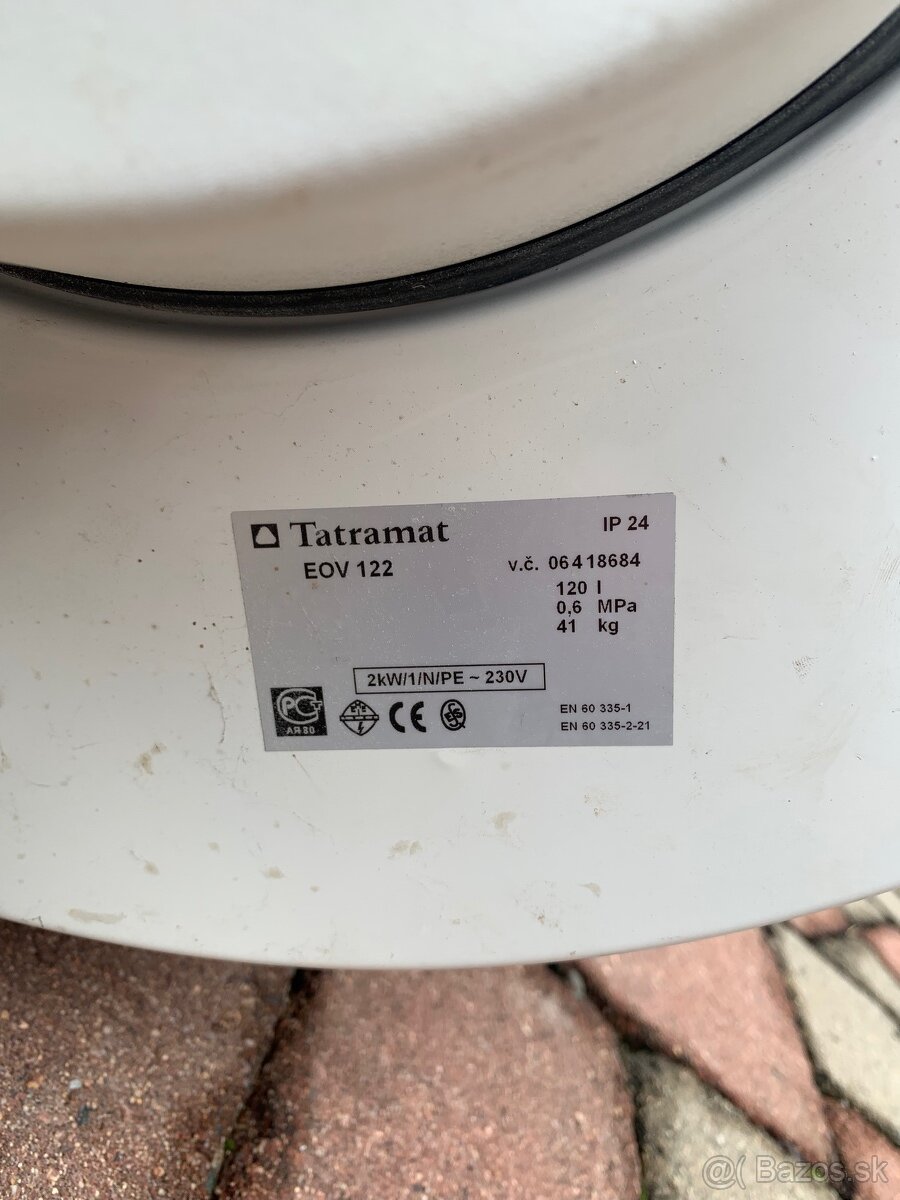 Bojler Tatramat EOV 122 - 2
