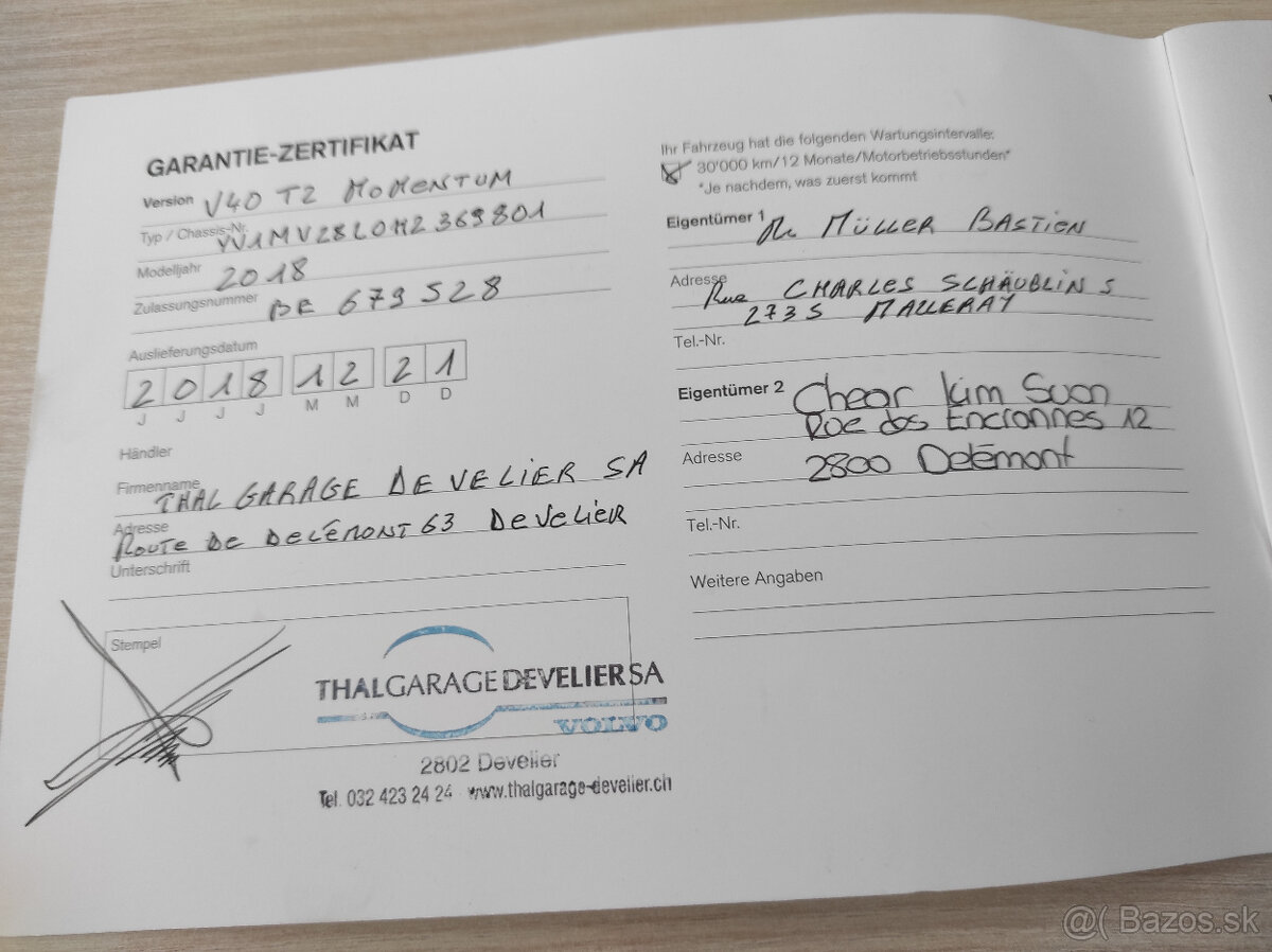 Volvo V40 Hatchback 90kw, automat benzín - 2