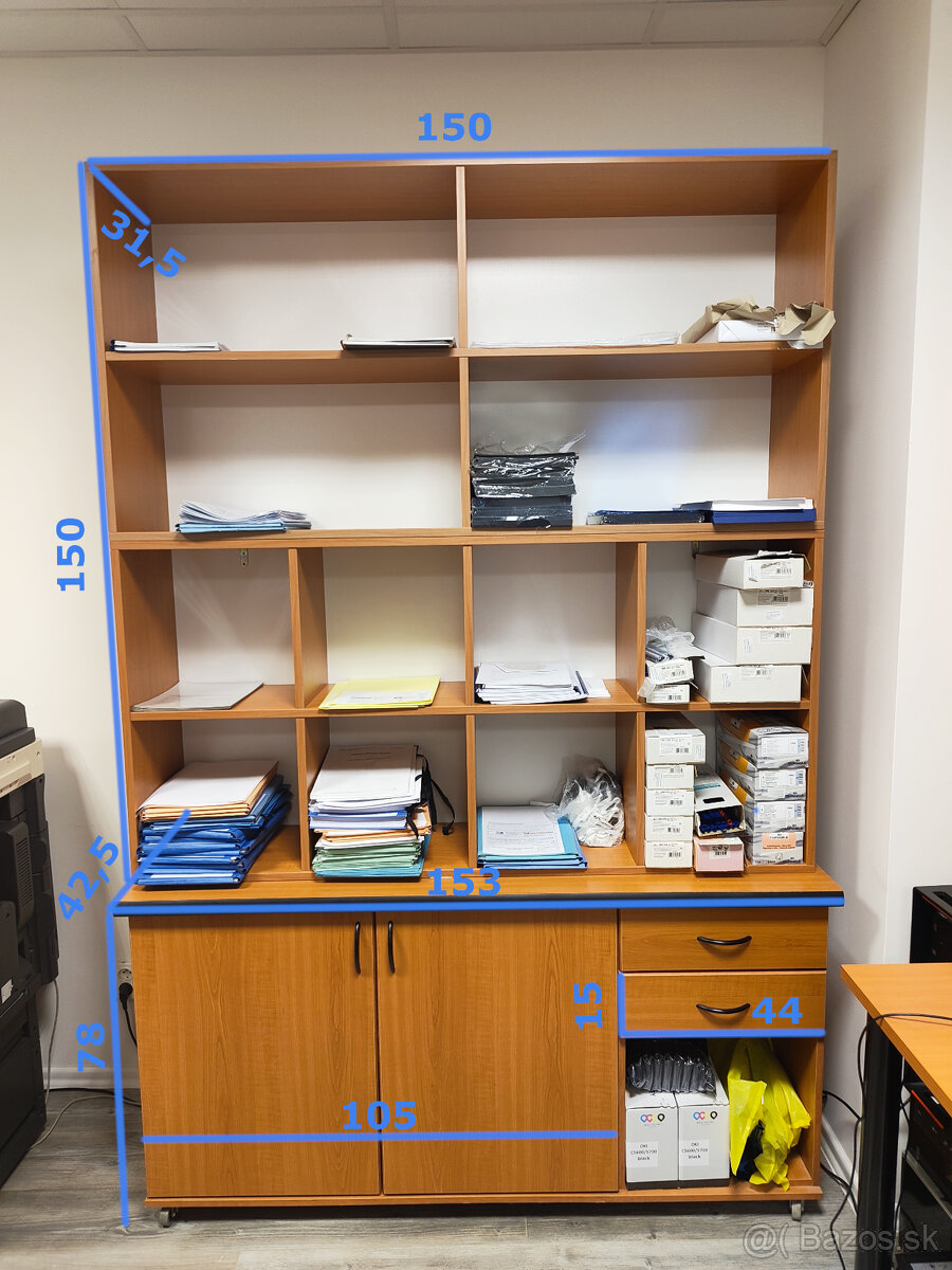 Predám prebytočný kancelársky nábytok - 2