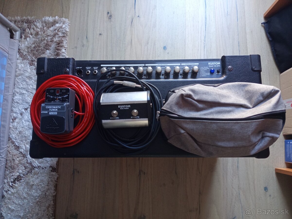 KUSTOM CELESTION EQUIPPED 100 DFX a prislušenstvo . - 2