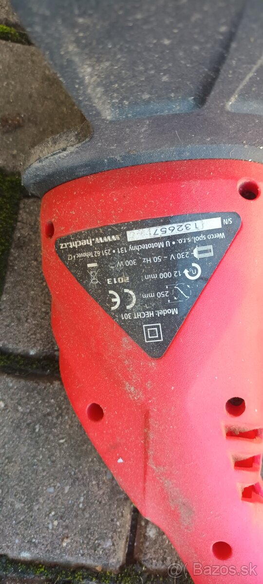 Elektricka kosacka vyzinacka - 2