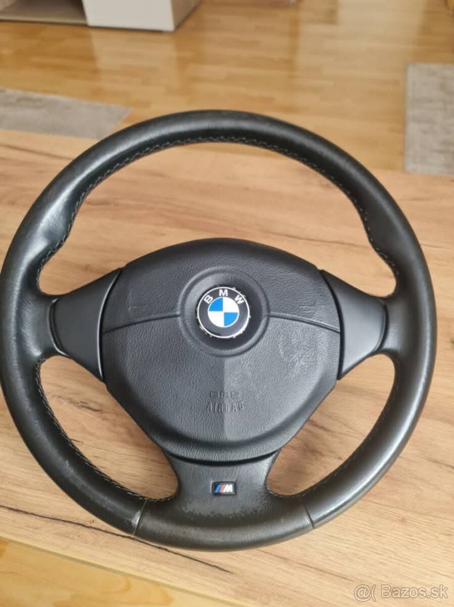 BMW trojramenný kožený volant mtech - 2