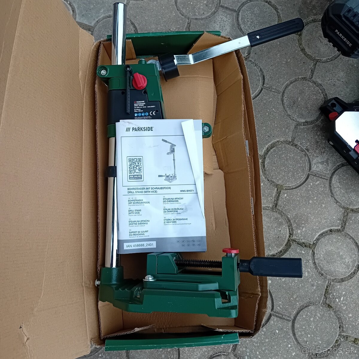 Stojan na vŕtačku - 2