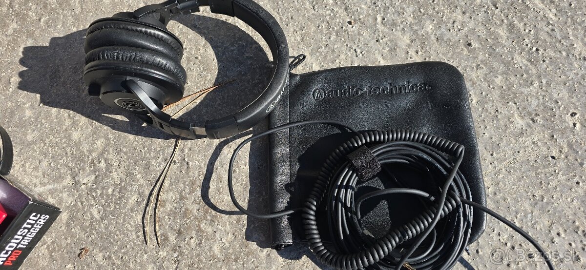 Studiove sluchadla AUDIO TECHNICA. - 2