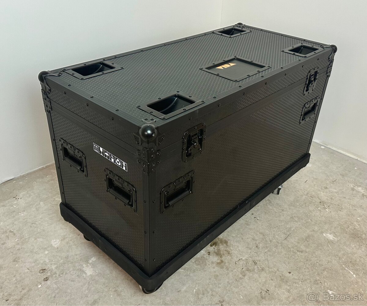 Black flight case - prepravný kufor - 2