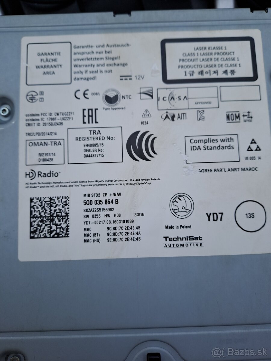 Skoda Octavia 3 2016 - 2