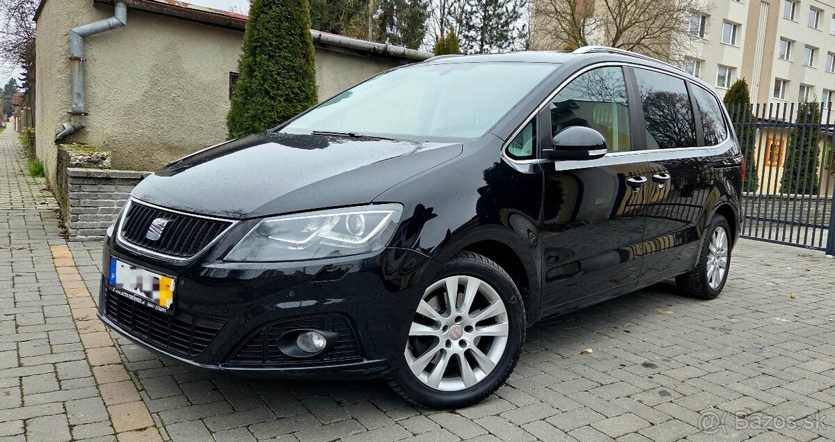 Seat alhambra 2.0 tdi CR style 7- miestne - 2