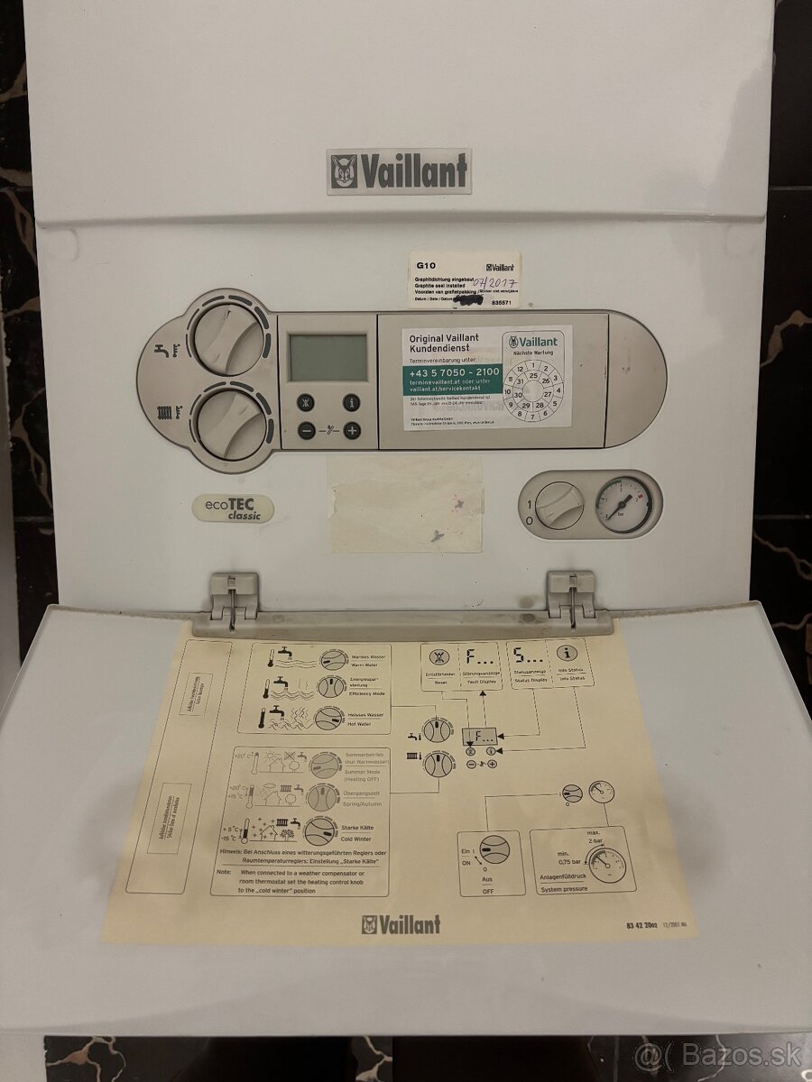 Náhradné diely na Vaillant VC AT 196/2, 21 kW - 2