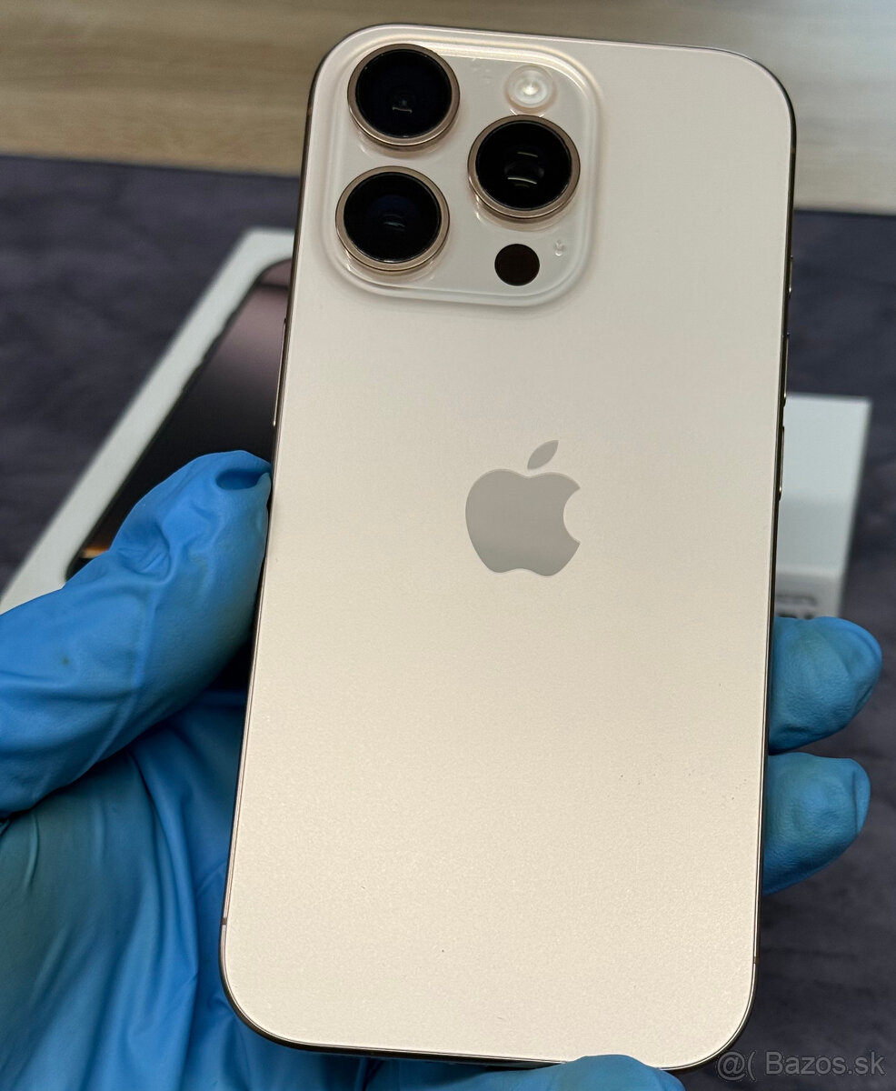 Apple iPhone 16 Pro 128GB Desert Titanium / 91% zdravie - 2