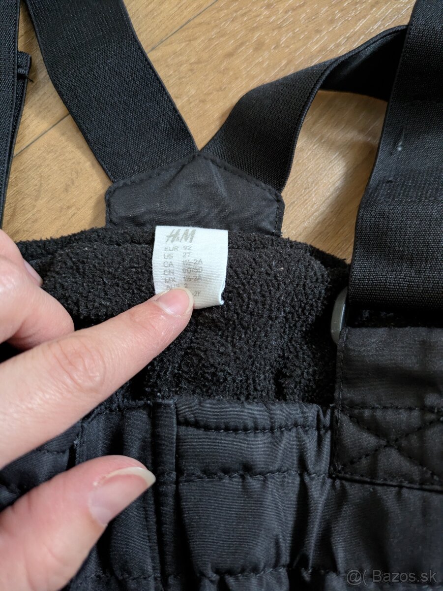 Zimne oteplovacky H&M, veľ. 92 - 2