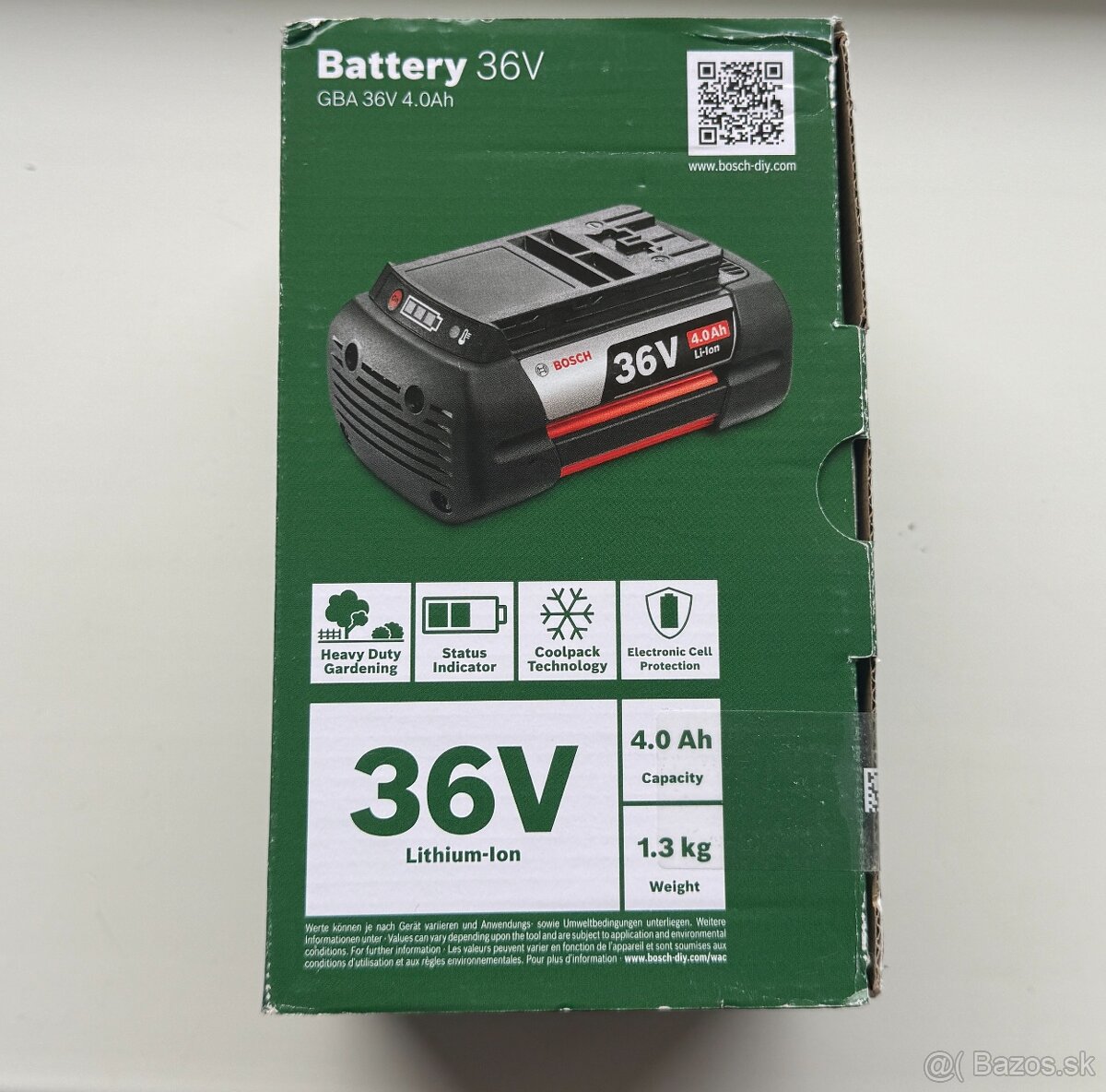 Akumulátor Bosch 36V / 4,0Ah - 2