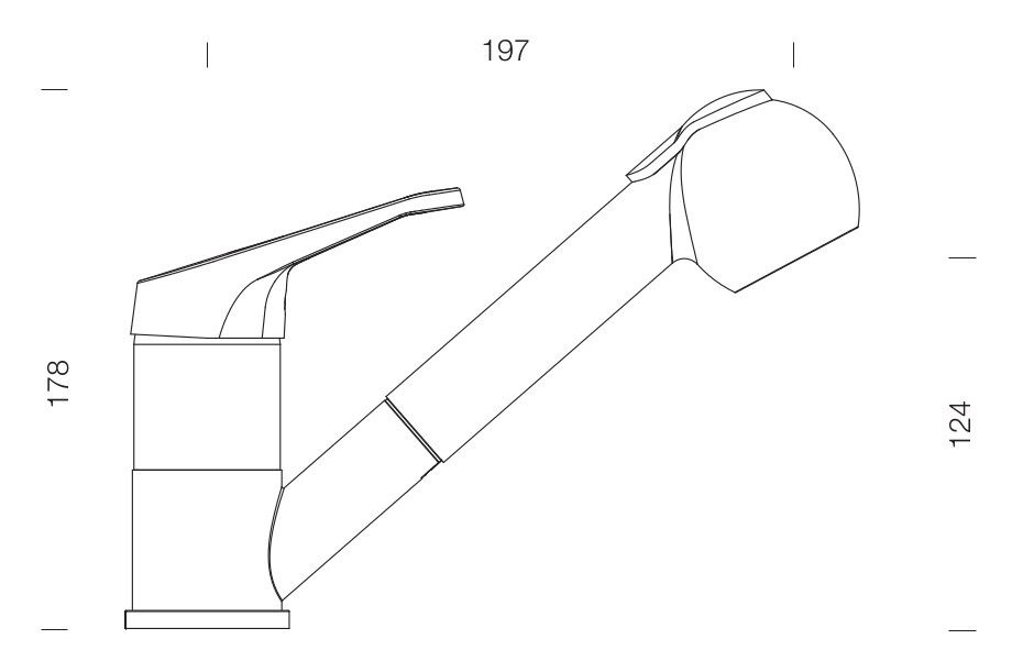 Kuchynská batéria Schock Cosmo Moonstone - NOVÁ - 2
