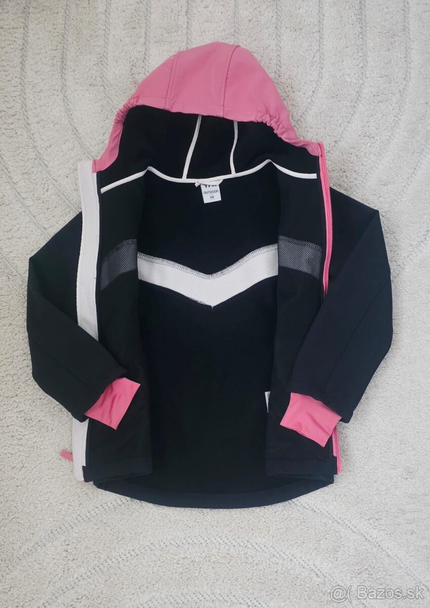 Softshellová bunda veľkosť 128 - 2