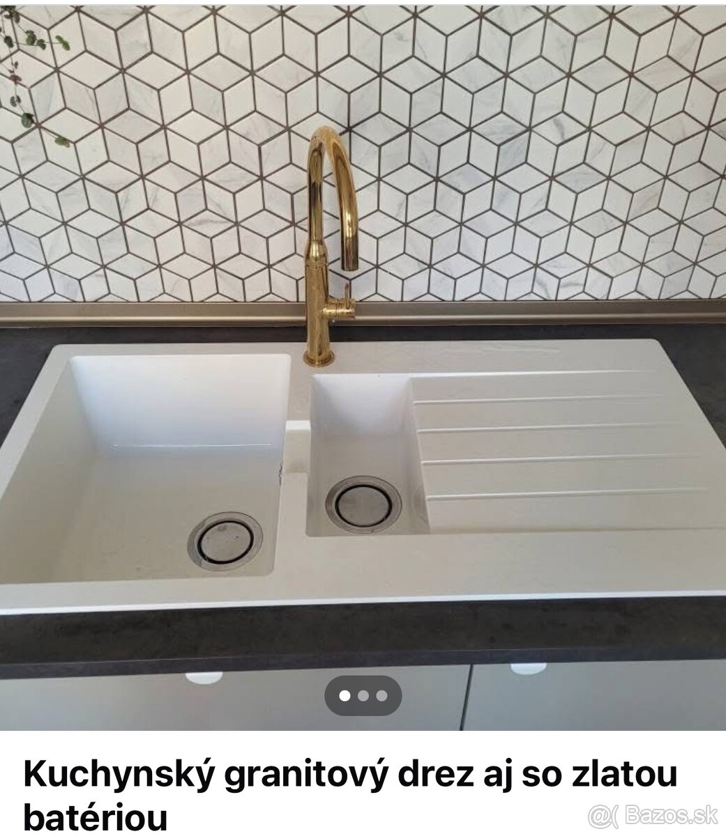 Predám kuchynský granitový drez - 2