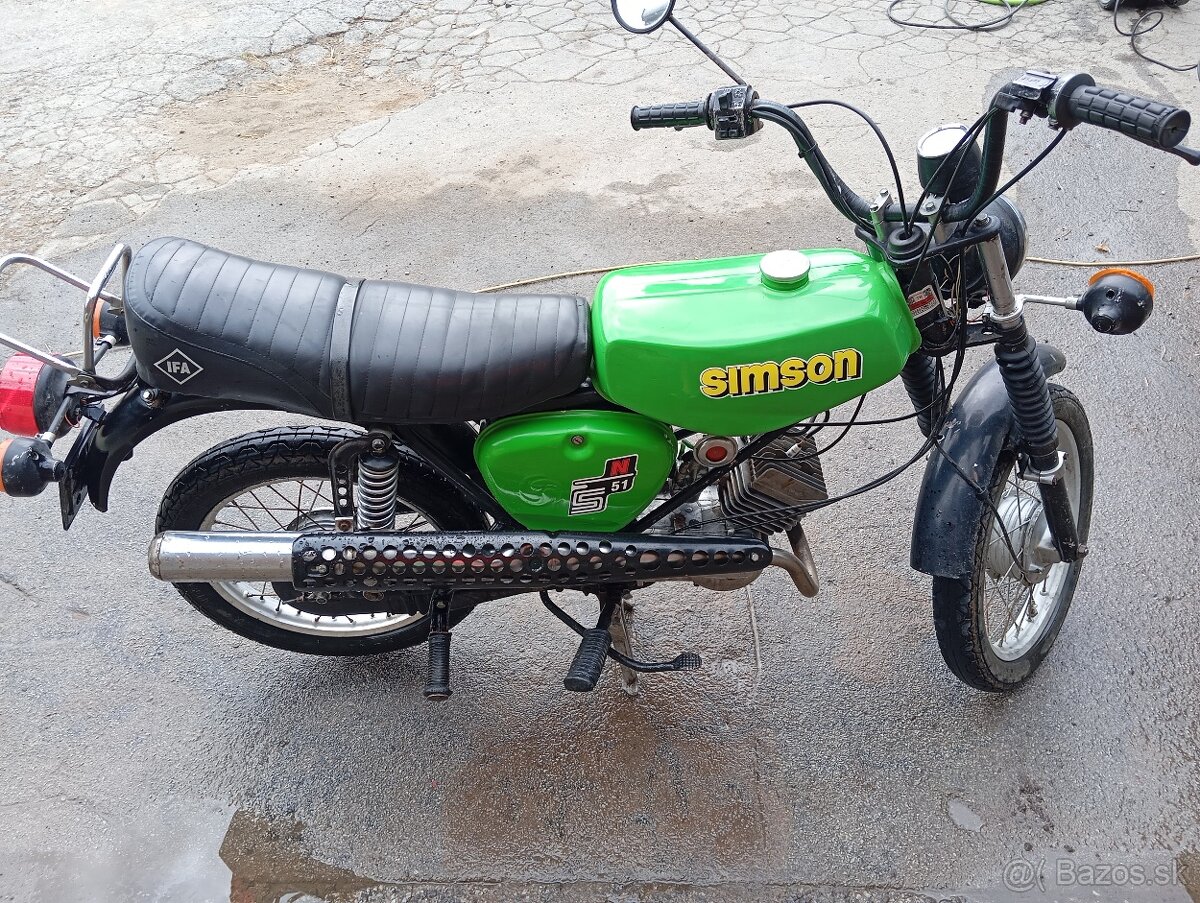 Simson S51 enduro