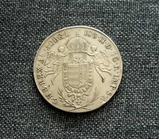 Predám 1 toliar 1786 B Jozef II. - 2