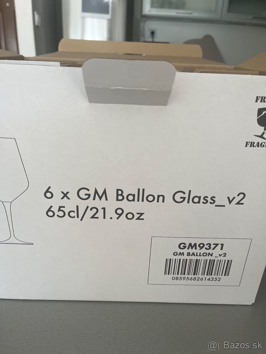 Predám poháre na Gin značky Gin Mare - 2