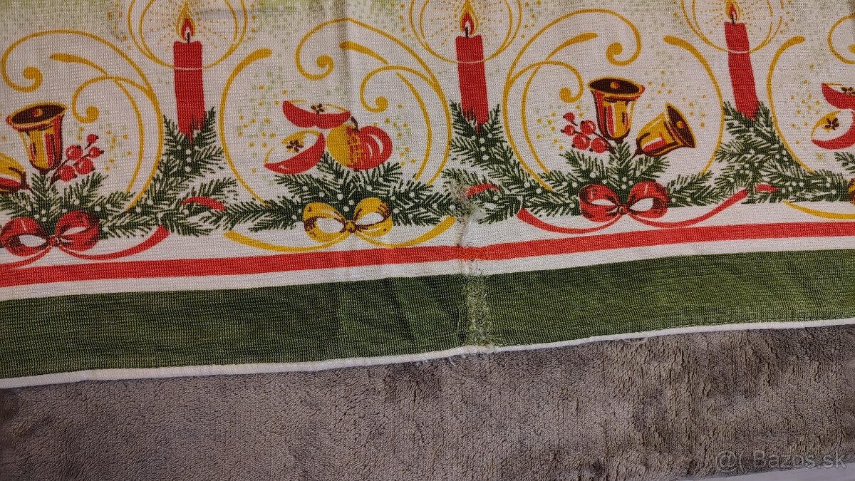 Vianočný retro obrus - 2