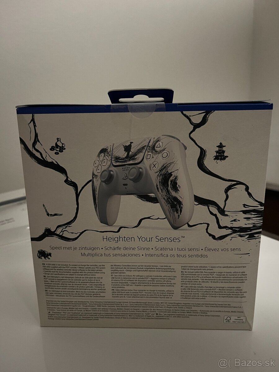 Predam joystick Ghost of Yotei cierny a zlaty NOVY - 2