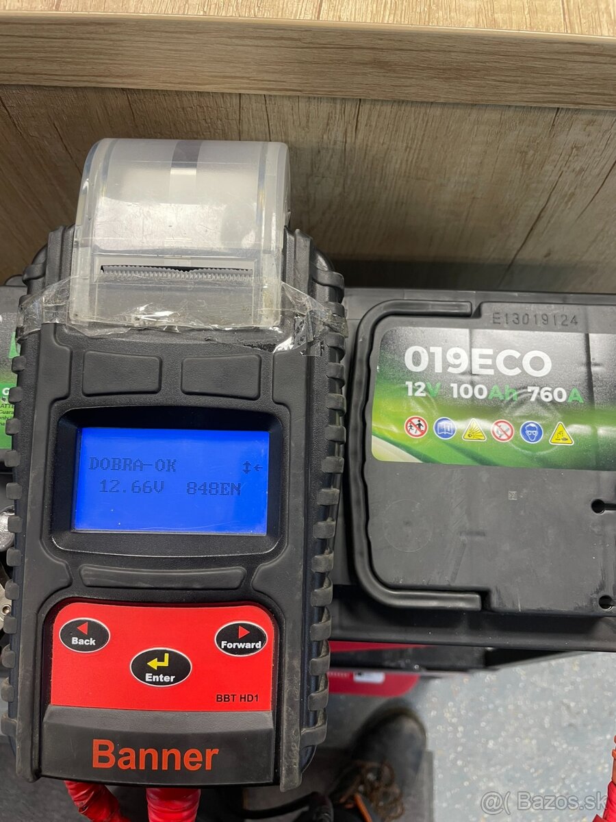 Štartovacia batéria ECO FORCE 100Ah 12 V - 2