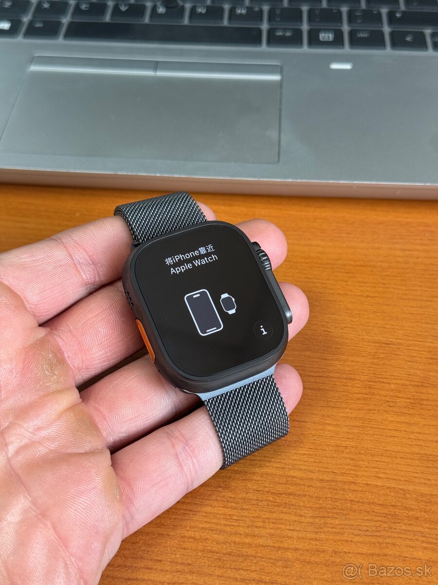 Apple Watch Ultra 3 49mm Black - neaktivovane, nové - 2