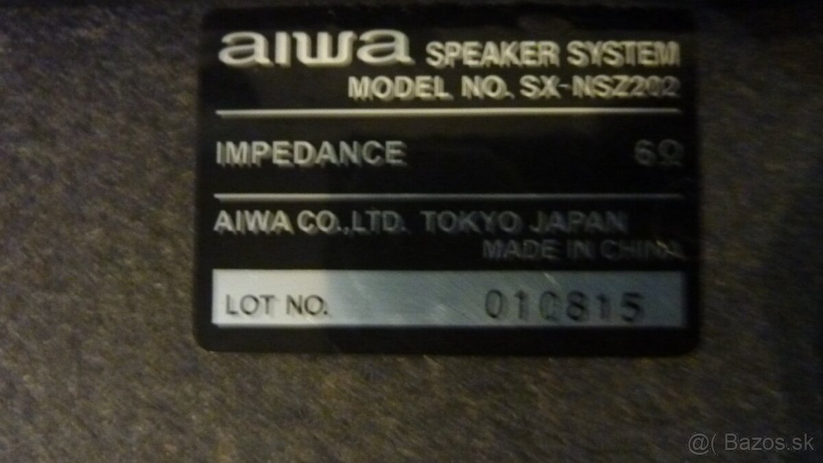 Reproduktory AIWA - 2