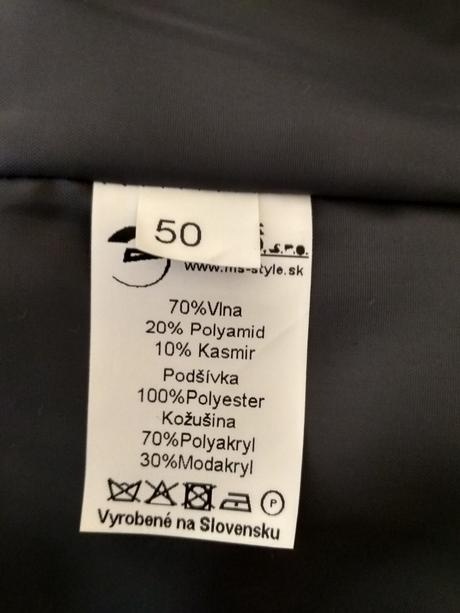 Dámsky čierny kabát - 2