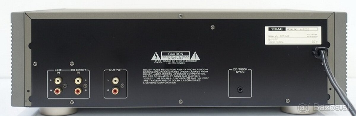 Tape deck Teac v 7000 - 2