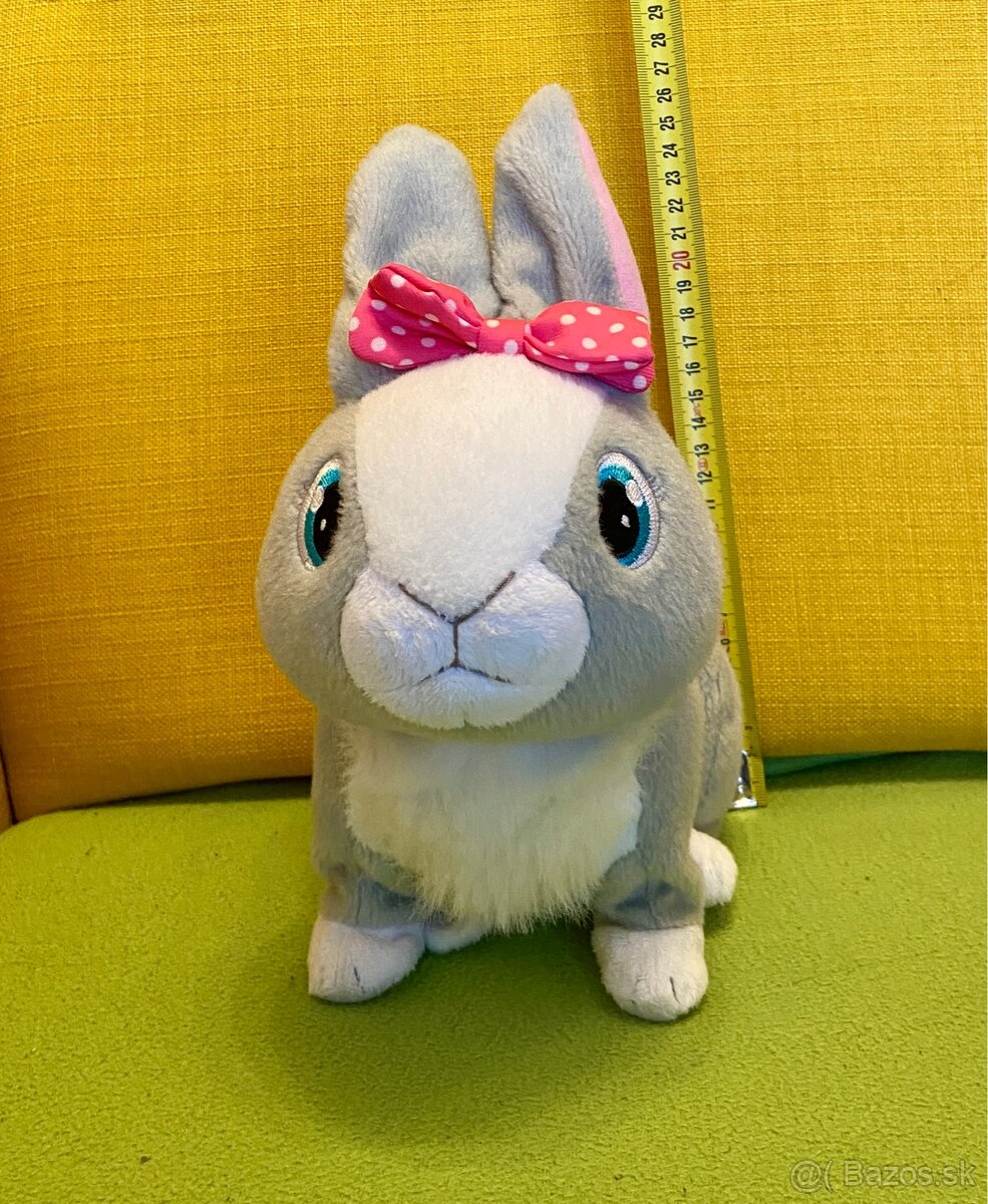 Plysovy interaktivny zajacik - 2